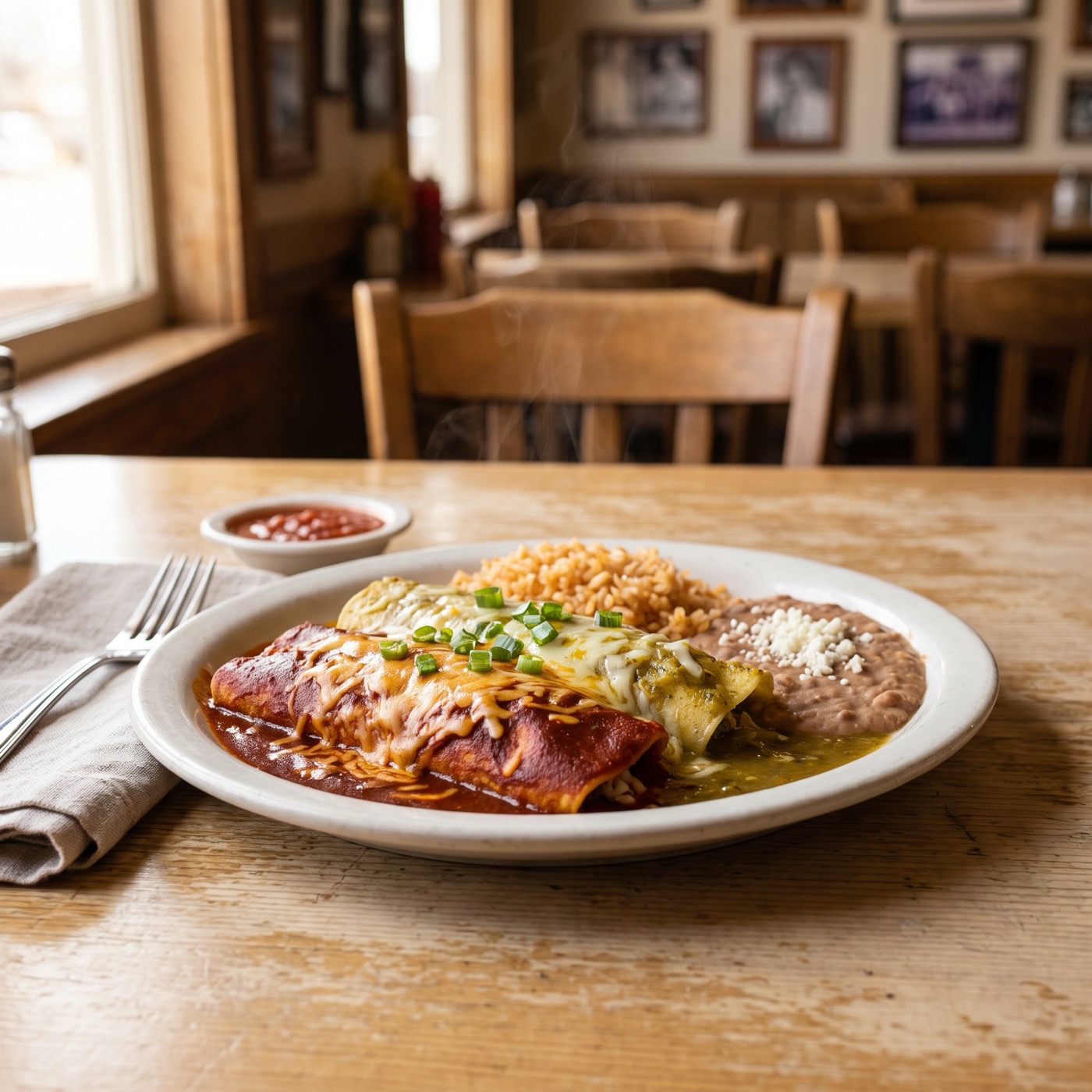 Enchilada Plate — Red or Green